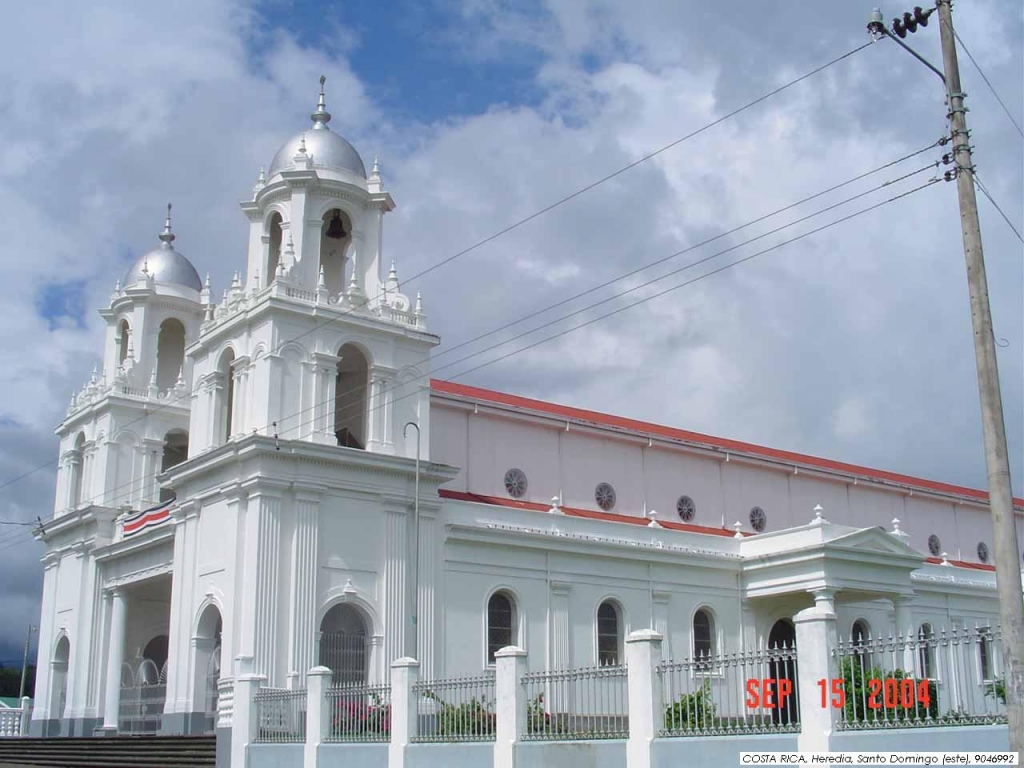 Foto de Santo Domingo de Heredia desde el sur, Costa Rica