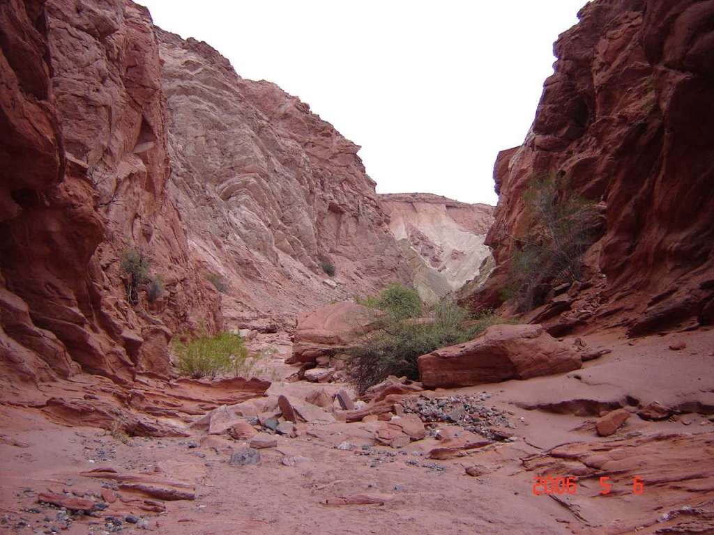 Foto de Cañón Arco Iris, La Rioja., Argentina