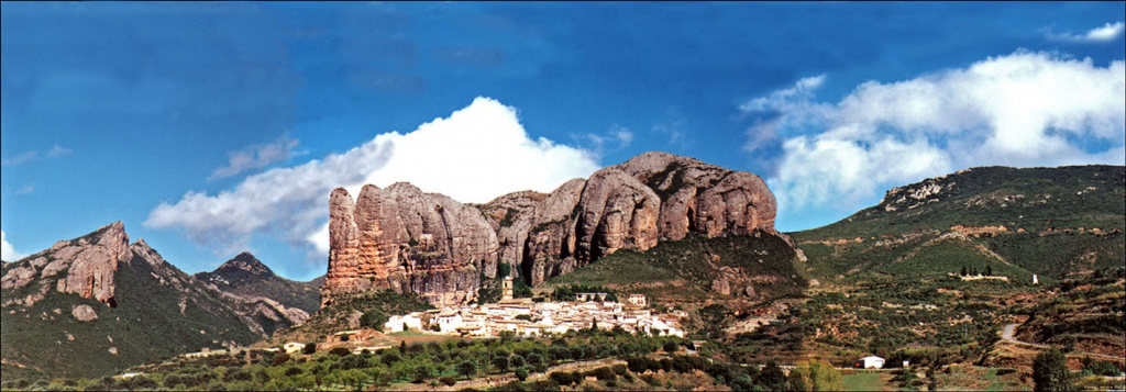 Foto de Agüero (Huesca), España