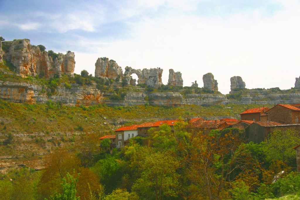 Foto de Orbaneja del Castillo (Burgos), España