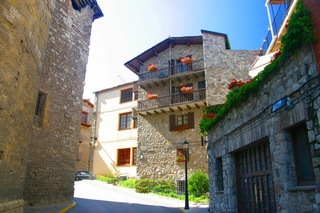 Foto de Bagà (Barcelona), España