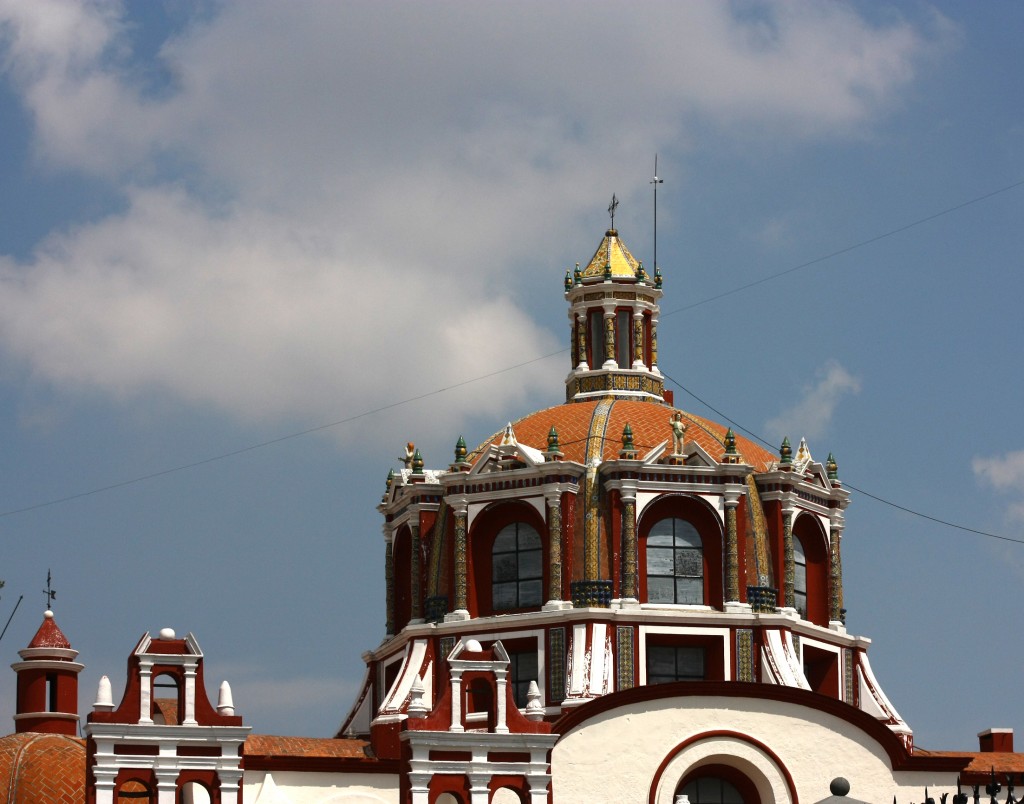 Foto: CUPULA TEMPLO STO DOMINGO DE GUZMAN - Puebla, México