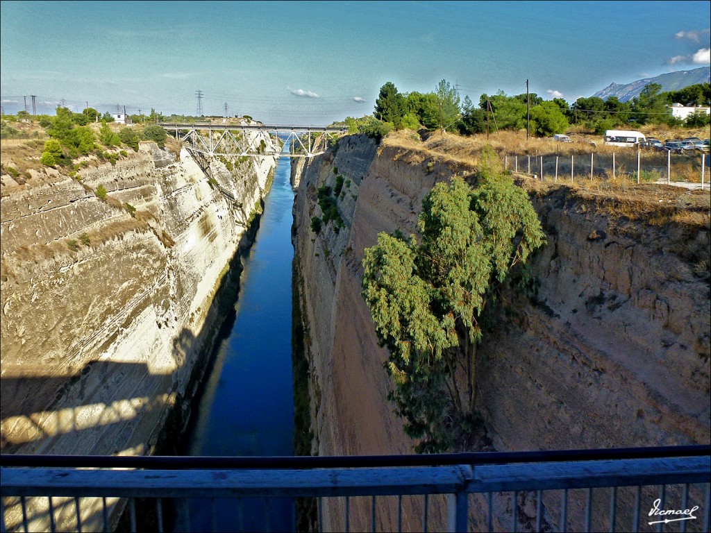 Foto: 110929-03 CANAL DE CORINTO - Corinto, Grecia