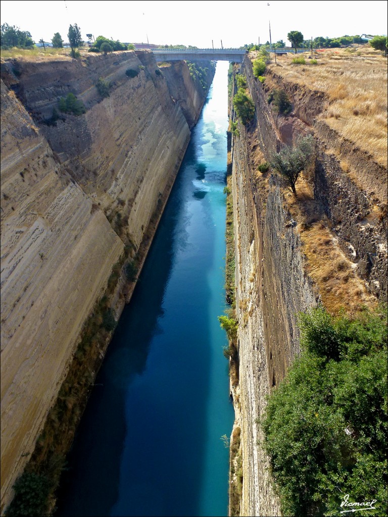 Foto: 110929-09 CANAL DE CORINTO - Corinto, Grecia