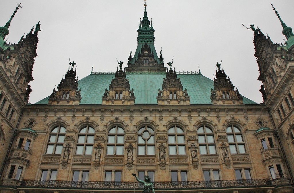 Foto Patio del Ayuntamiento Hamburg (Hamburg City), Alemania