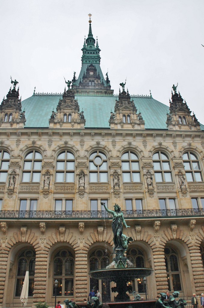Foto Patio del Ayuntamiento Hamburg (Hamburg City), Alemania