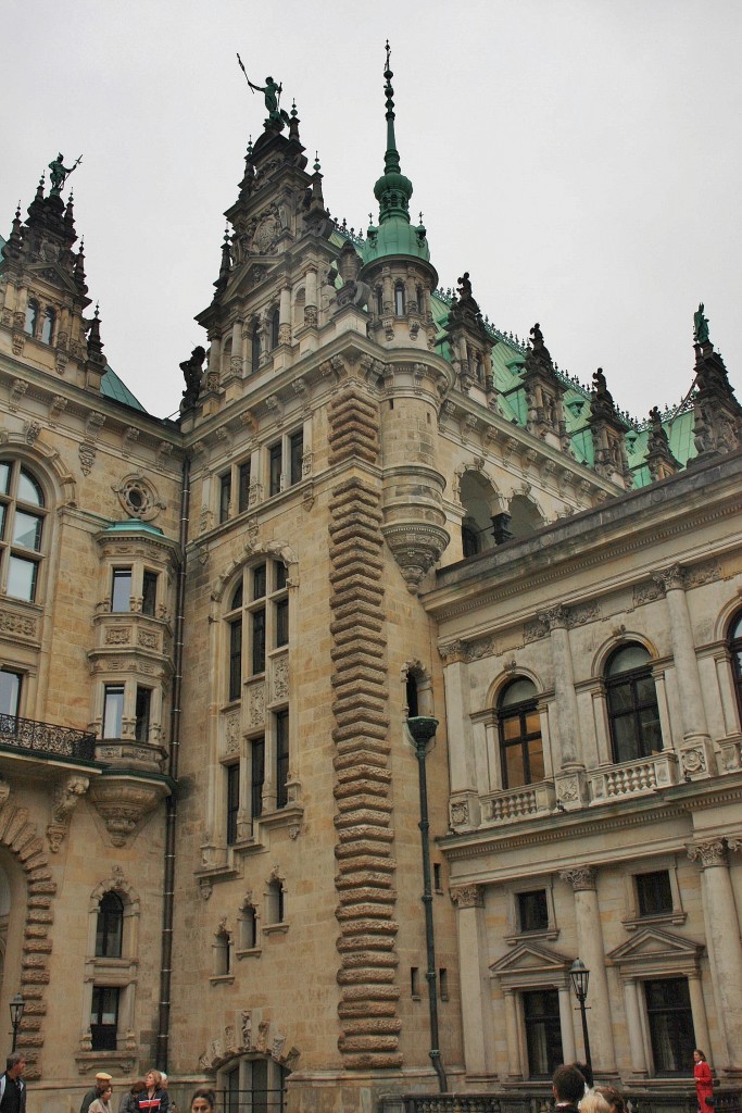Foto: Patio del Ayuntamiento - Hamburg (Hamburg City), Alemania