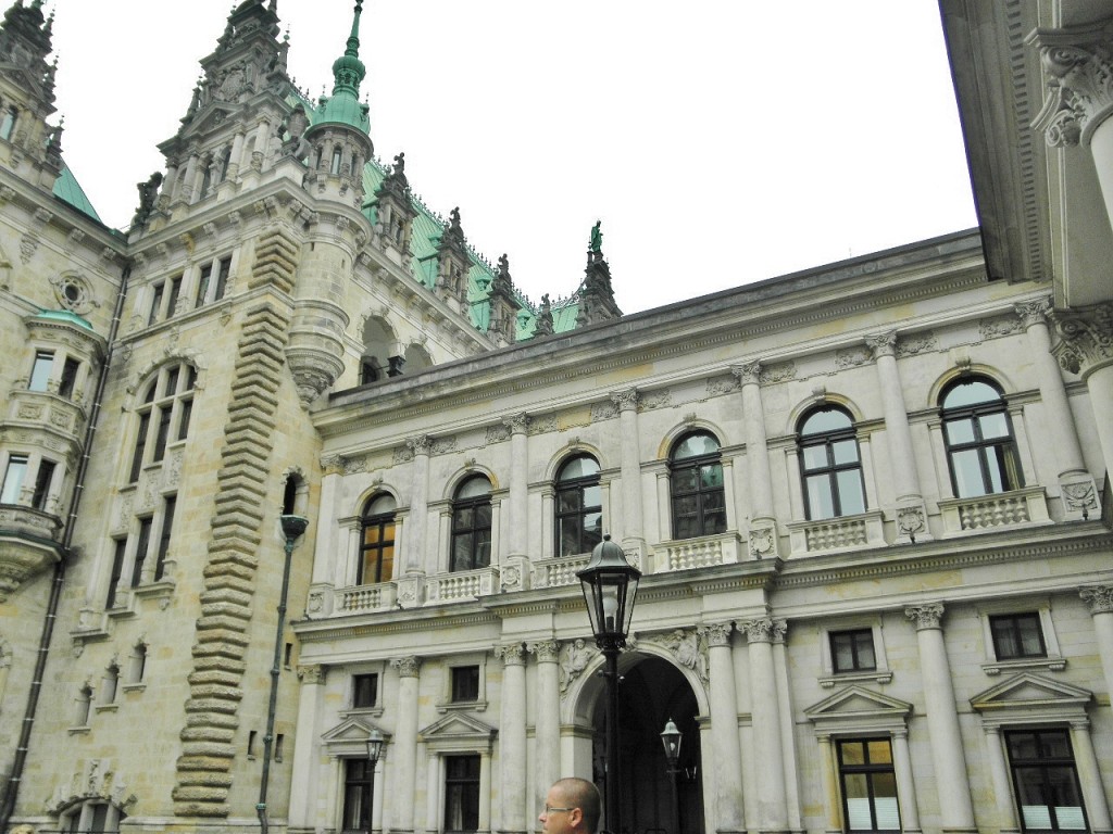 Foto: Patio del Ayuntamiento - Hamburg (Hamburg City), Alemania