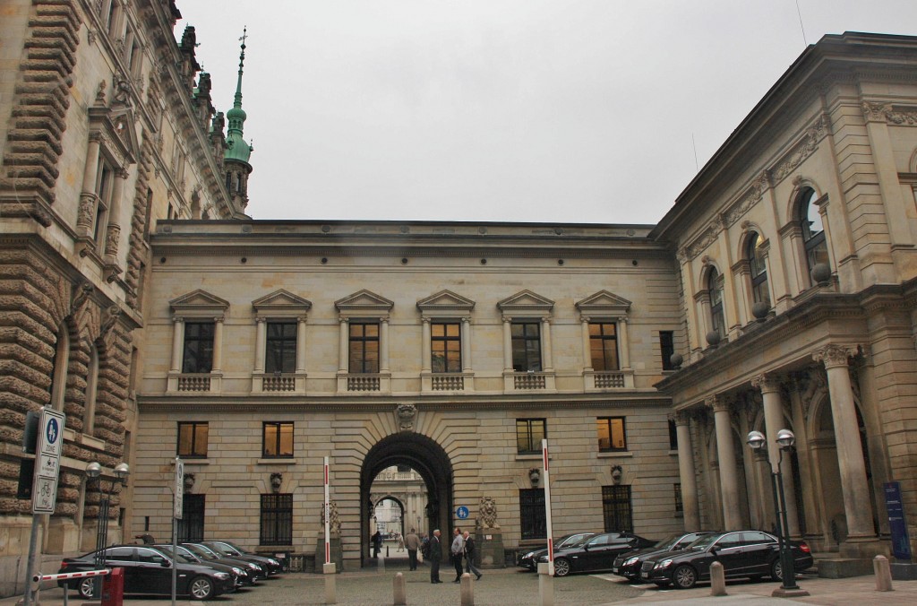Foto: Patio del Ayuntamiento - Hamburg (Hamburg City), Alemania