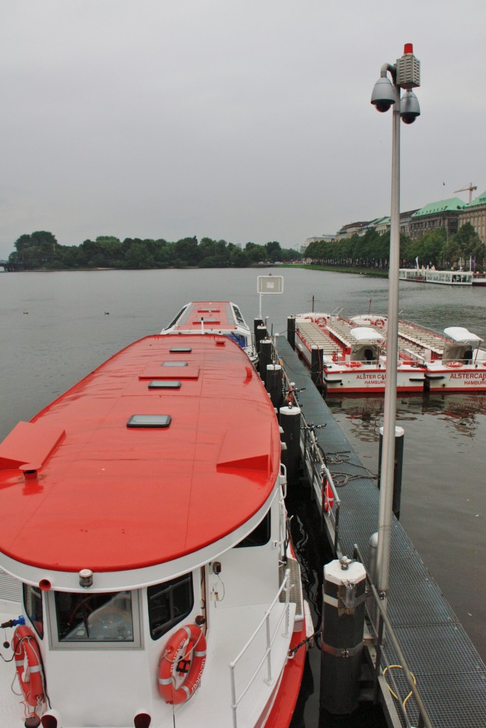 Foto: Embarcadero del Binnenalster - Hamburg (Hamburg City), Alemania