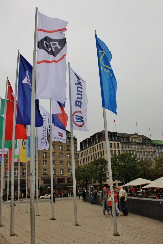 Foto: Banderas - Hamburg (Hamburg City), Alemania