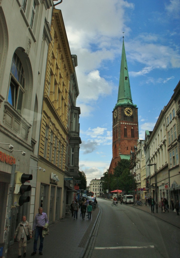 Foto: Vista de la ciudad - Lübeck (Schleswig-Holstein), Alemania