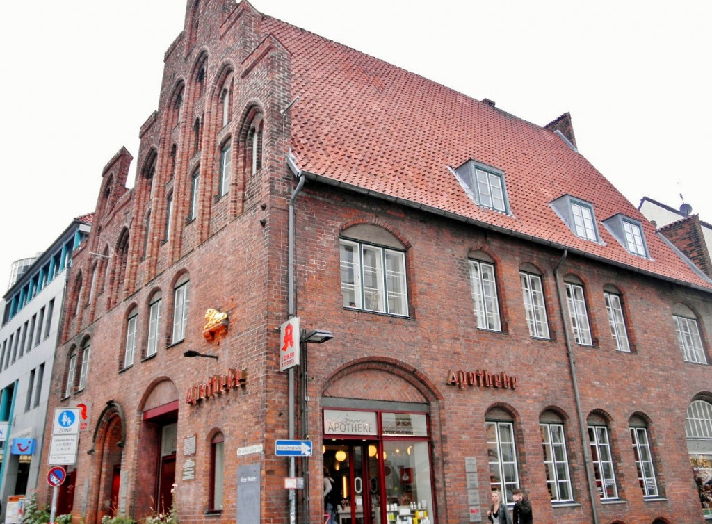 Foto: Vista de la ciudad - Lübeck (Schleswig-Holstein), Alemania