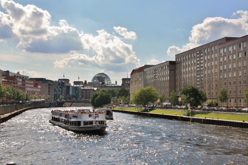 Foto: Vista del rio Spree - Berlín (Berlin), Alemania