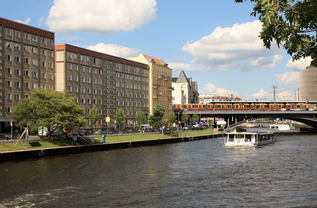 Foto: Vista del rio Spree - Berlín (Berlin), Alemania