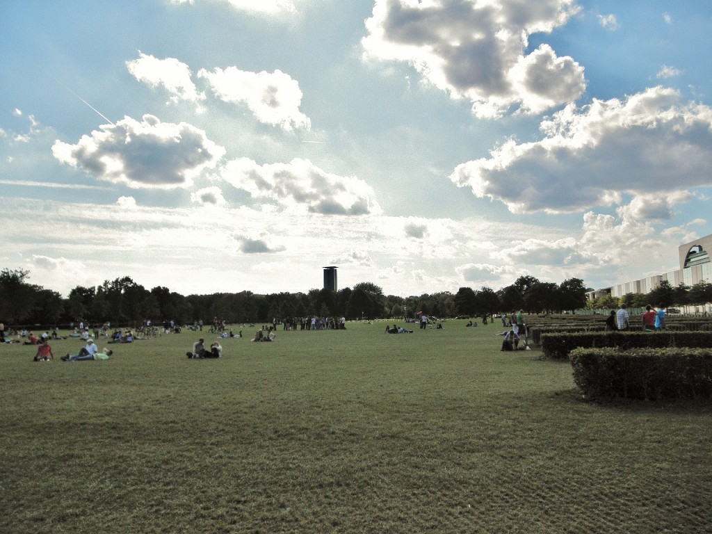 Foto: Esplanada delante del Bundestag - Berlín (Berlin), Alemania