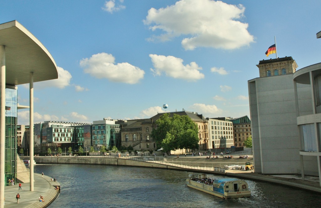 Foto: Vista del rio Spree - Berlín (Berlin), Alemania