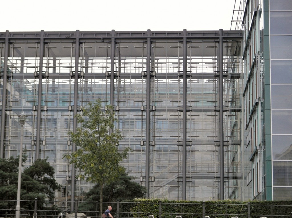 Foto: Cancillería vista desde el Spree - Berlín (Berlin), Alemania