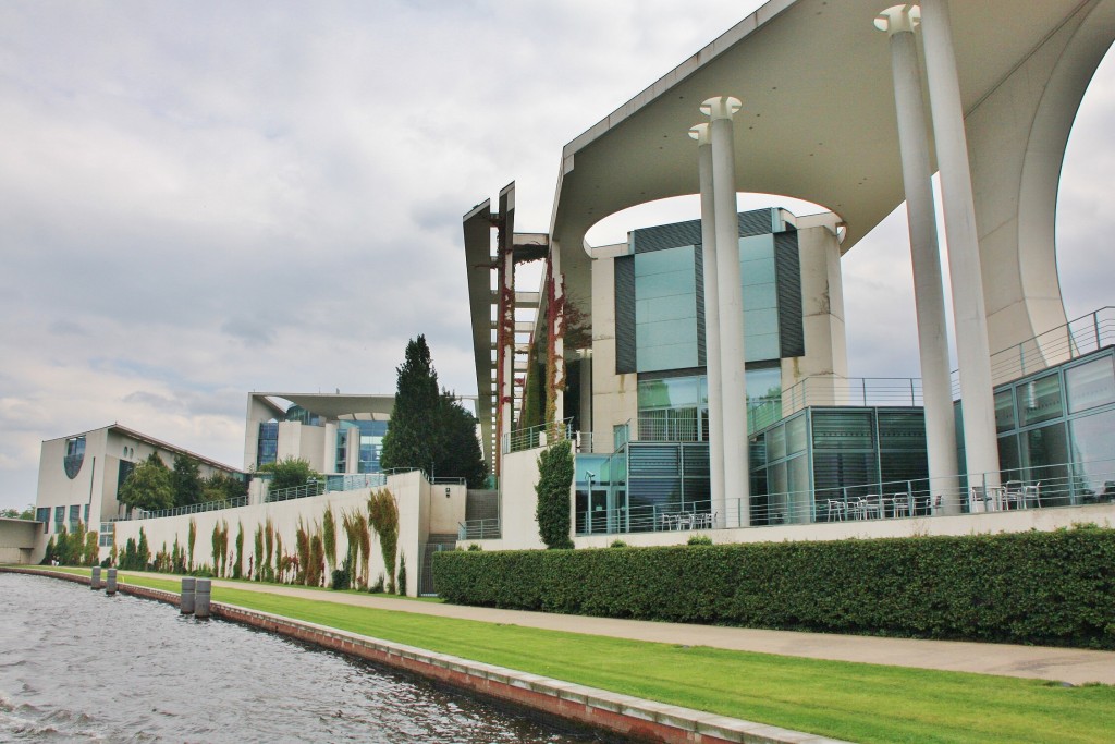 Foto: Cancillería vista desde el Spree - Berlín (Berlin), Alemania