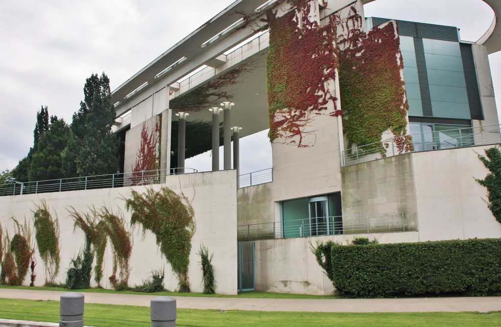 Foto: Cancillería vista desde el Spree - Berlín (Berlin), Alemania