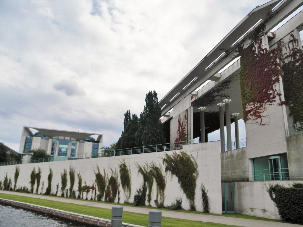 Foto: Cancillería vista desde el Spree - Berlín (Berlin), Alemania