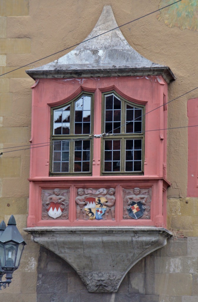 Foto: Detalle de una fachada - Würzburg (Bavaria), Alemania