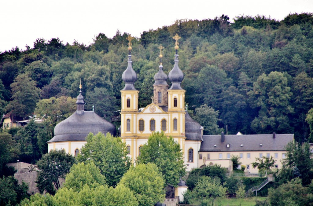 Foto: Vista desde el puente viejo - Würzburg (Bavaria), Alemania