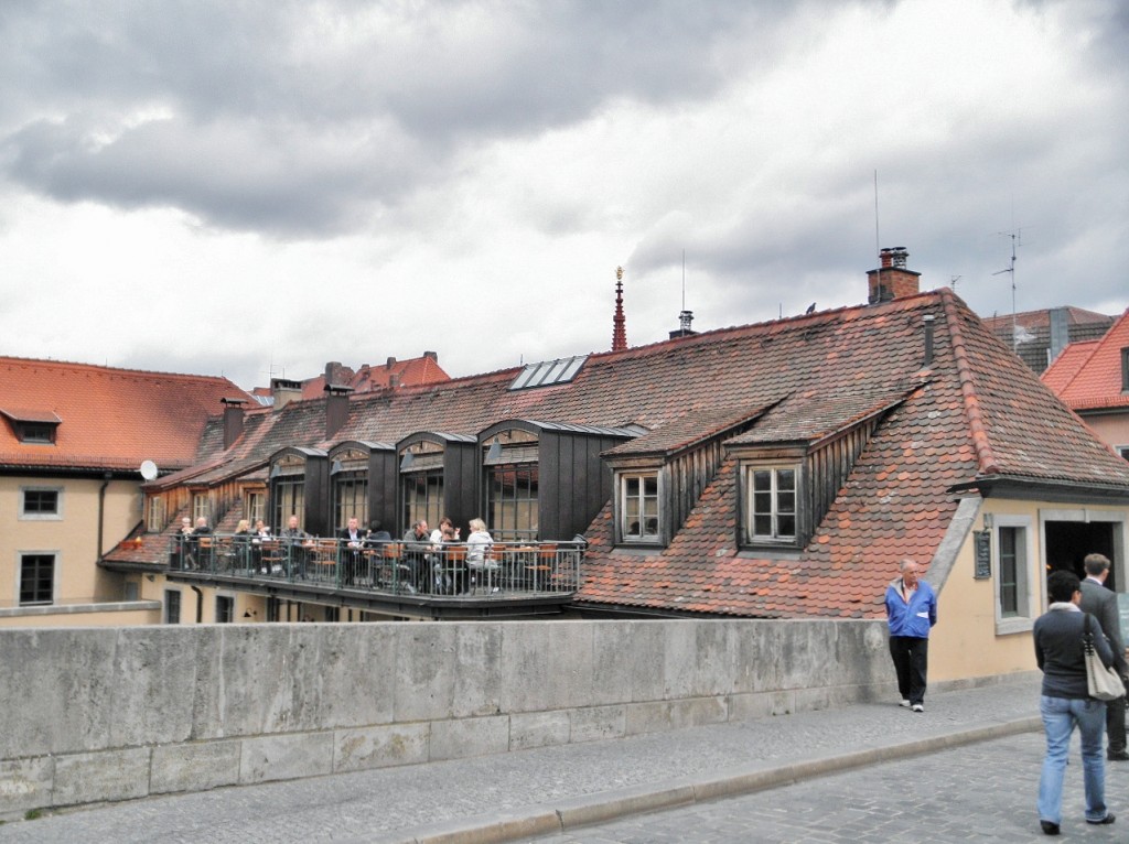 Foto: Vista desde el puente viejo - Würzburg (Bavaria), Alemania
