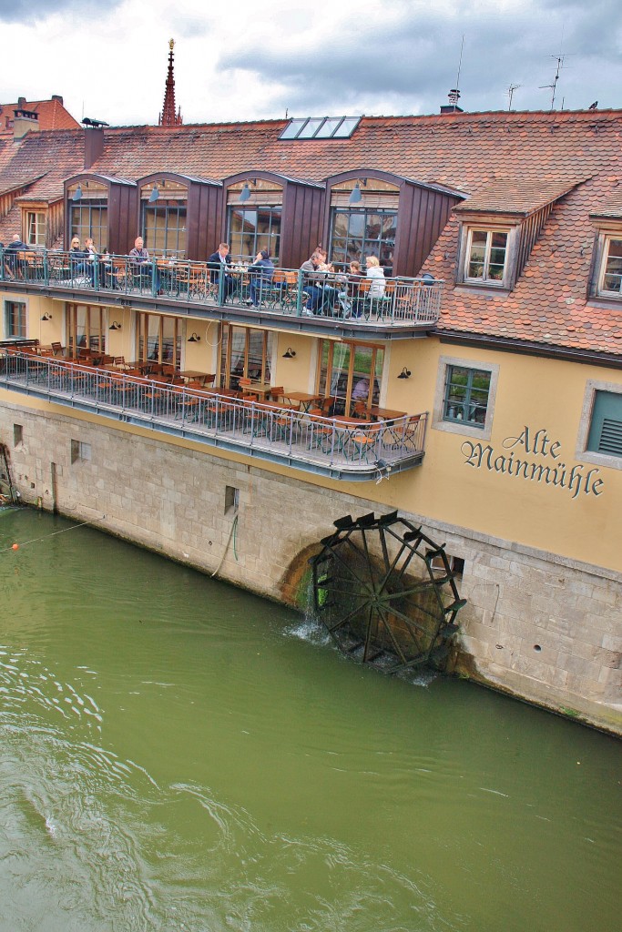 Foto: Vista desde el puente viejo - Würzburg (Bavaria), Alemania