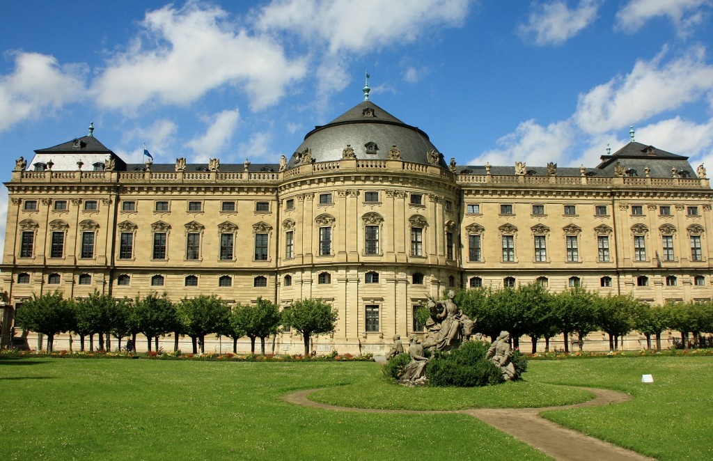 Foto: Jardín de La Residencia - Würzburg (Bavaria), Alemania