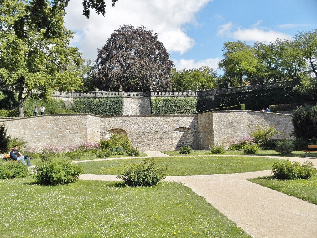 Foto: Jardín de La Residencia - Würzburg (Bavaria), Alemania