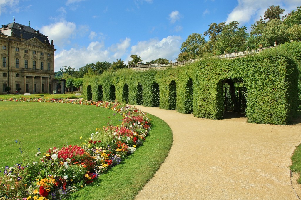 Foto: Jardín de La Residencia - Würzburg (Bavaria), Alemania