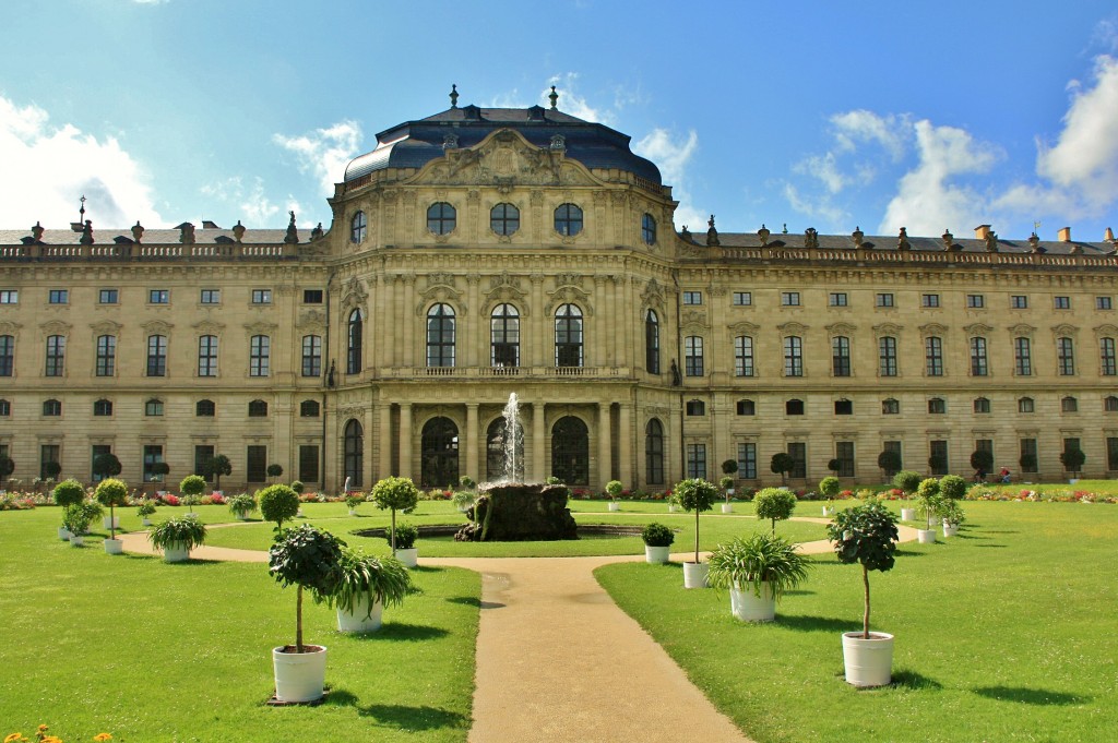 Foto: Jardín de La Residencia - Würzburg (Bavaria), Alemania