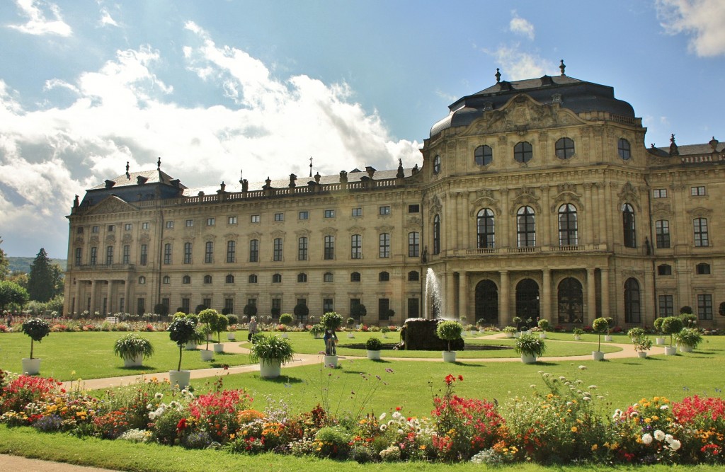 Foto: Jardín de La Residencia - Würzburg (Bavaria), Alemania