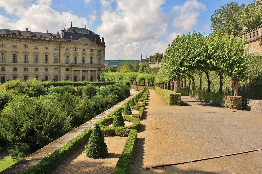 Foto: Jardín de La Residencia - Würzburg (Bavaria), Alemania