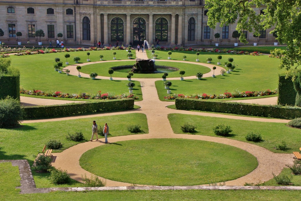 Foto: Jardín de La Residencia - Würzburg (Bavaria), Alemania