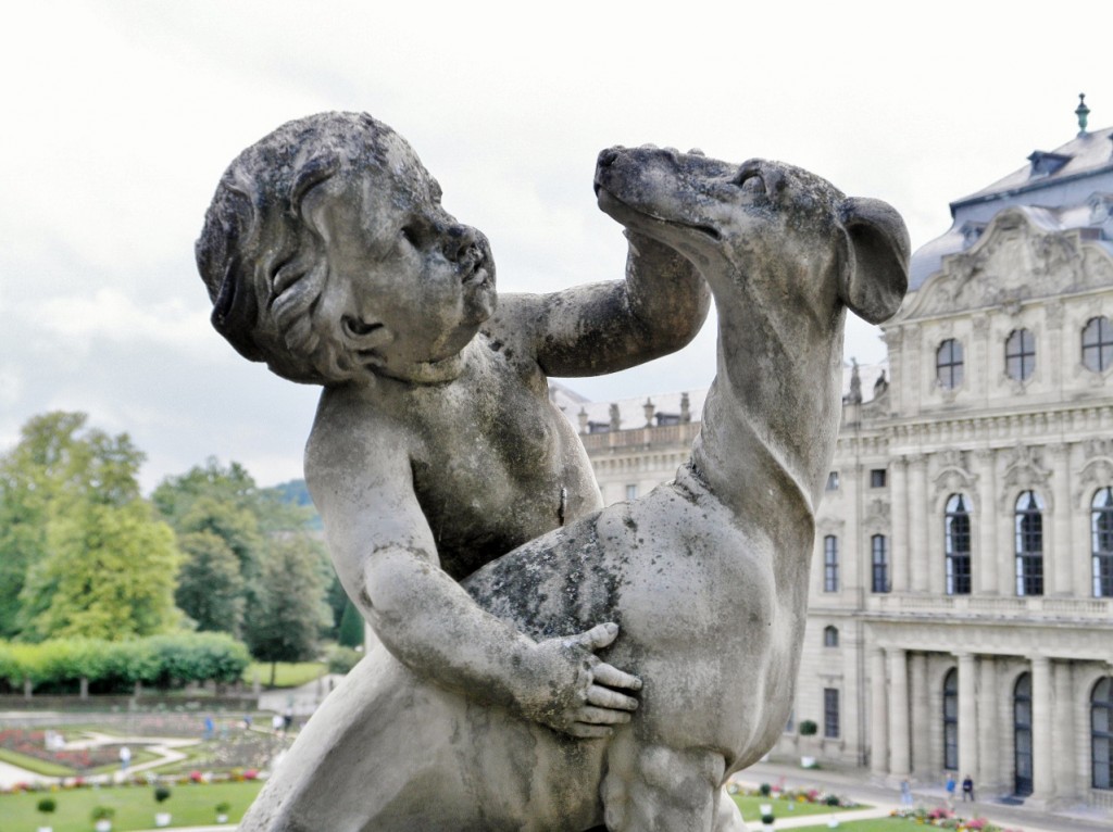 Foto: Jardín de La Residencia - Würzburg (Bavaria), Alemania