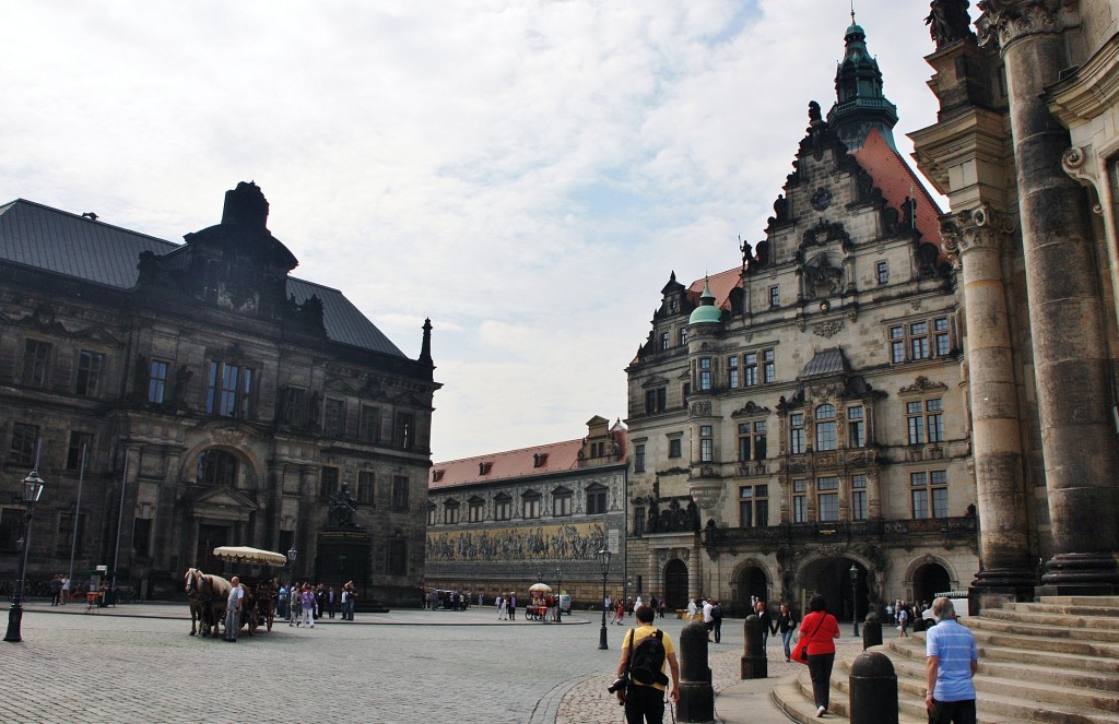 Foto: Plaza Neumarkt - Dresden (Saxony), Alemania