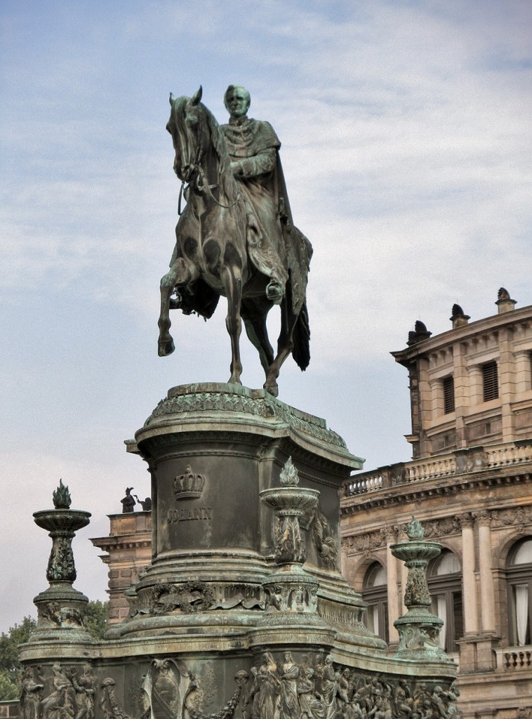 Foto: Estatua del rey Johann - Dresden (Saxony), Alemania