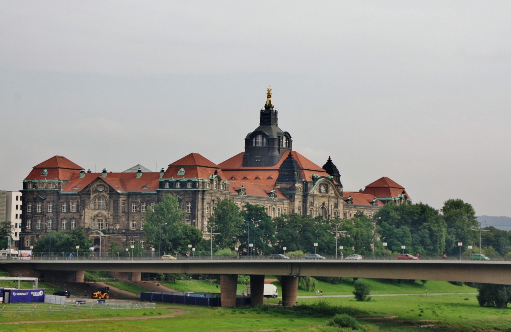 Foto: Vistas desde la terraza Brühlsche - Dresden (Saxony), Alemania