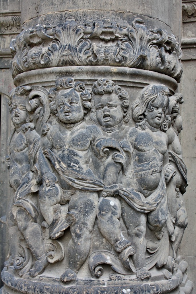 Foto: Detalle de una fachada - Dresden (Saxony), Alemania
