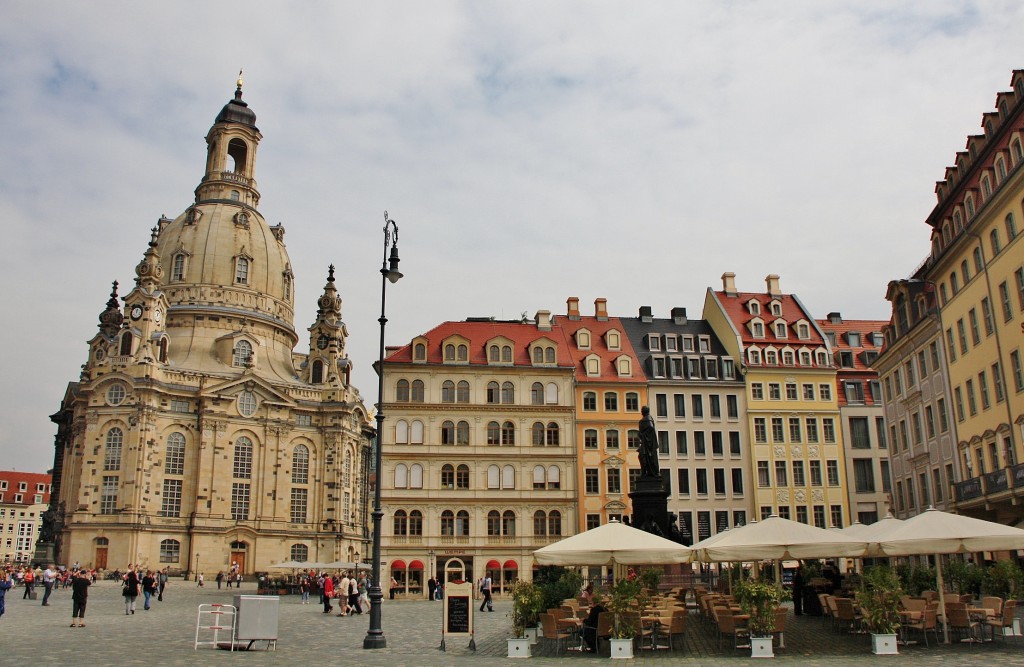 Foto: Plaza Neumarkt - Dresden (Saxony), Alemania