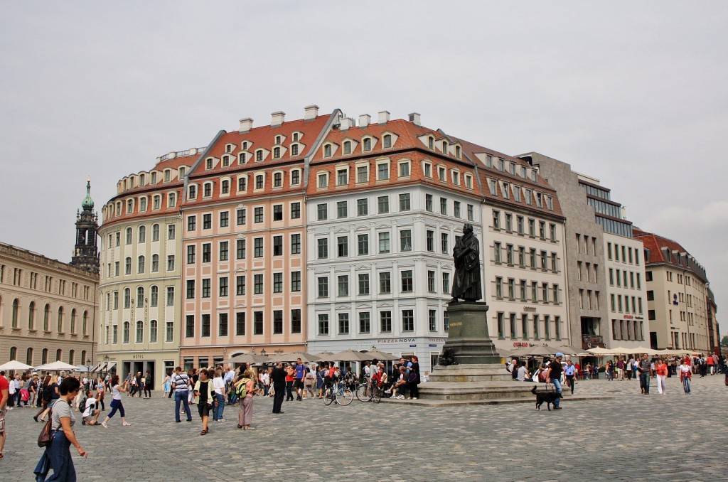 Foto: Plaza Neumarkt - Dresden (Saxony), Alemania
