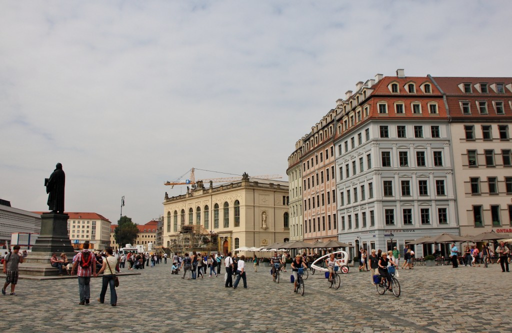 Foto: Plaza Neumarkt - Dresden (Saxony), Alemania