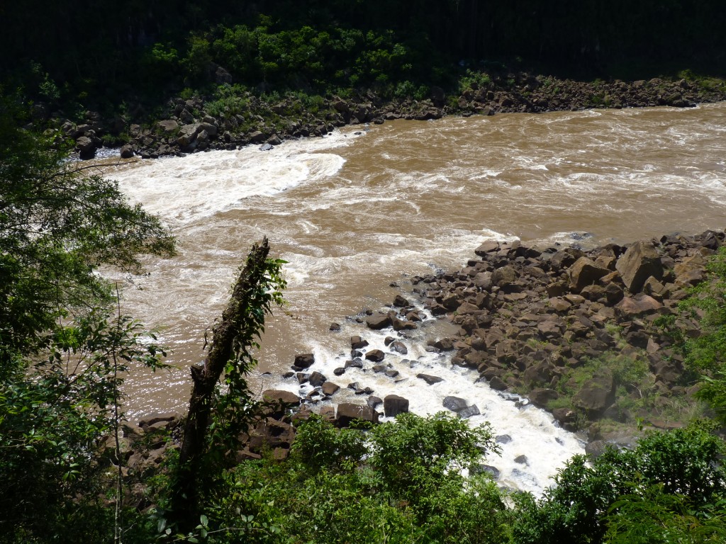 Foto: Río Iguazú. - Cataratas del Iguazú (Misiones), Argentina