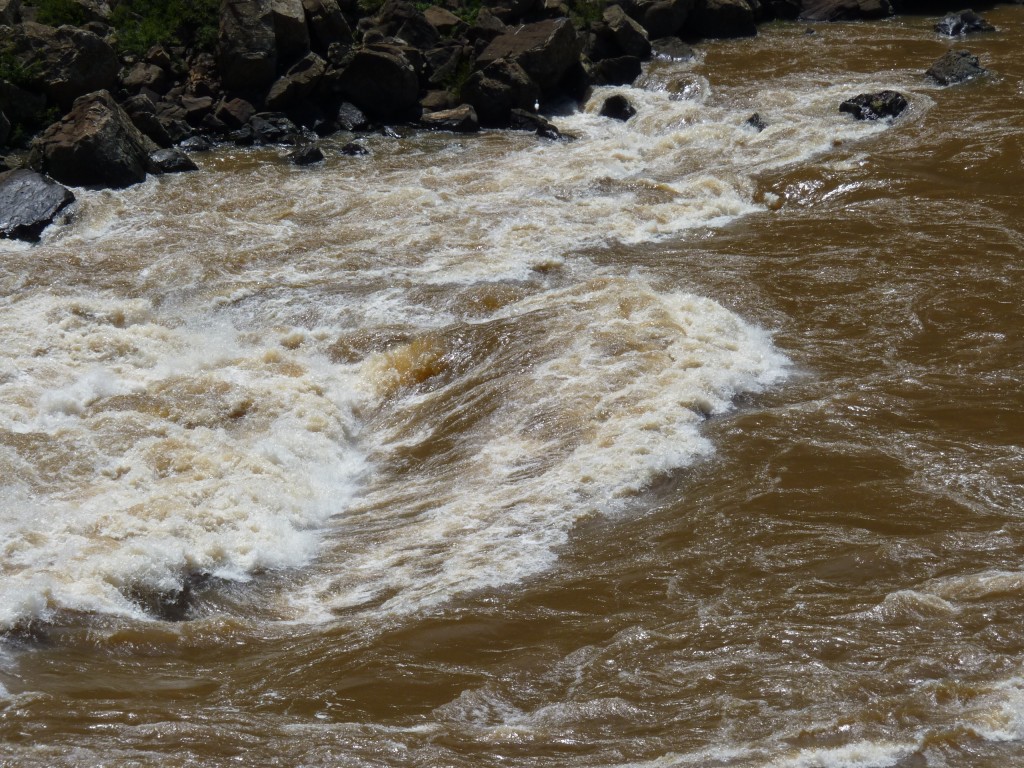 Foto: Río Iguazú. - Cataratas del Iguazú (Misiones), Argentina