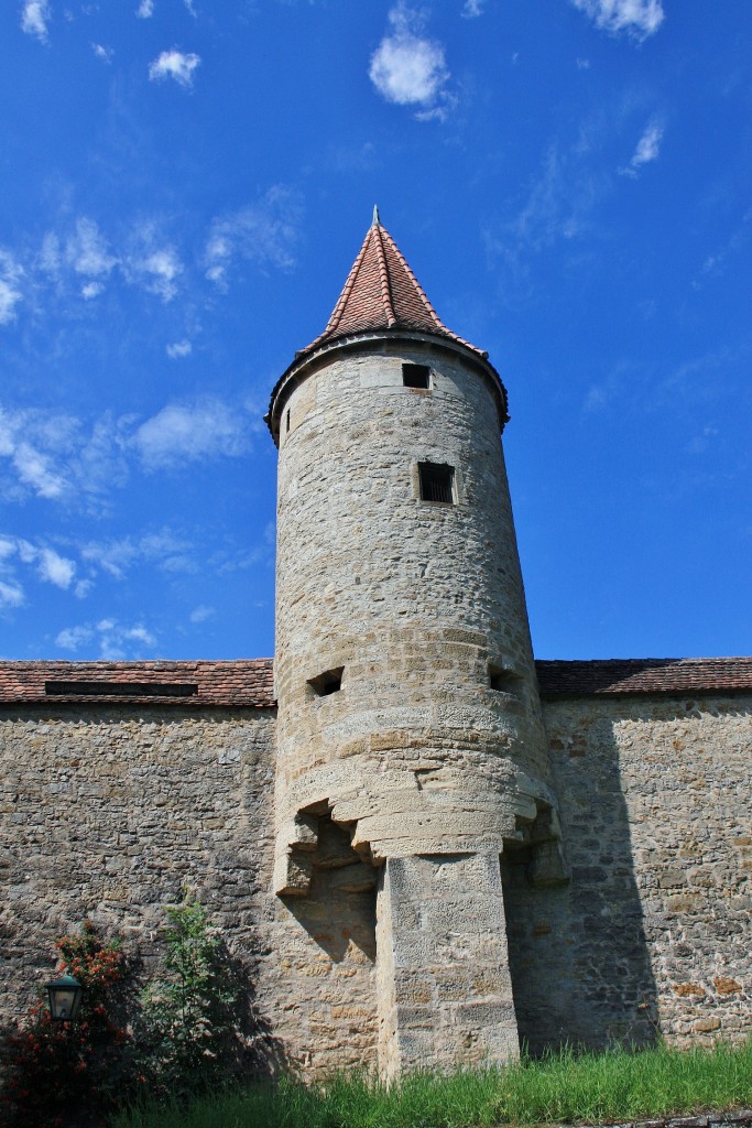 Foto: Murallas - Rothenburg ob der Tauber (Bavaria), Alemania