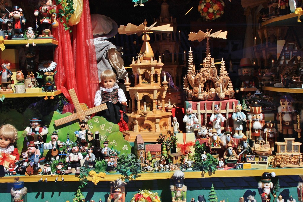 Foto: Escaparate de una tienda - Rothenburg ob der Tauber (Bavaria), Alemania
