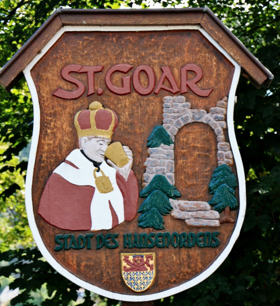Foto: Escudo del pueblo - St. Goar (Rhineland-Palatinate), Alemania