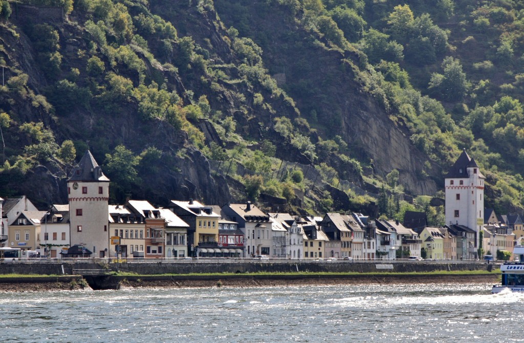 Foto: Vista del pueblo - St. Goarshausen (Rhineland-Palatinate), Alemania